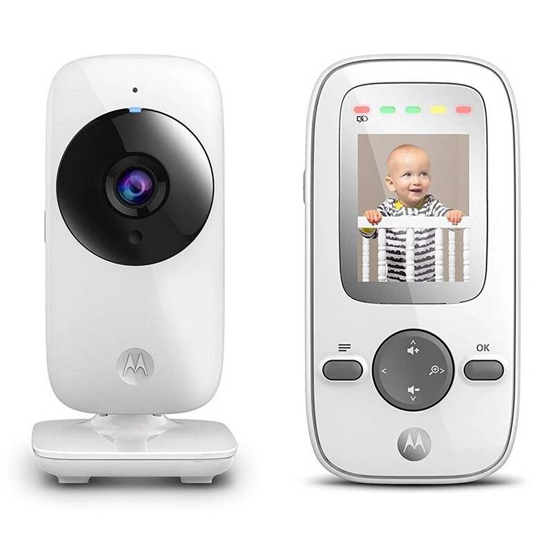 Motorola - Motorola Baby Monitor Lcd 2 Pulg Mbp481