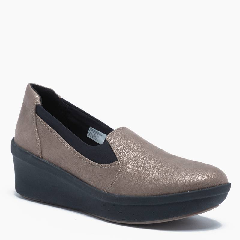 Clarks - Zapato Casual Mujer Gris