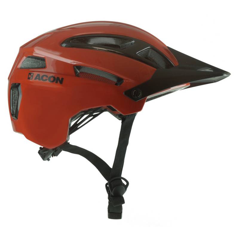 ACON - Casco Bike/Scooter  Black-Red