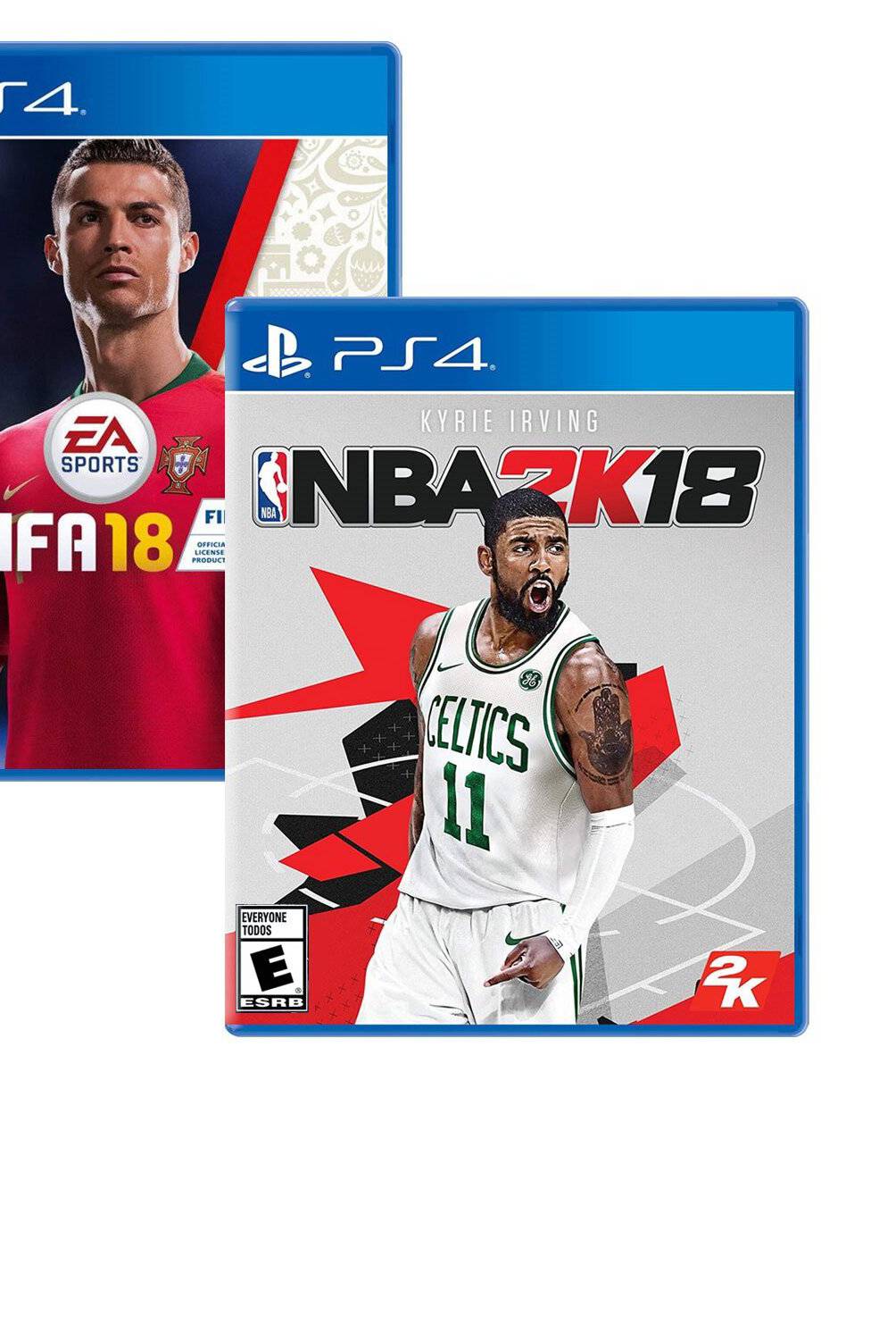 PLAYSTATION - 2 Juegos Completos FIFA 18  NBA 2K18 (PS4)