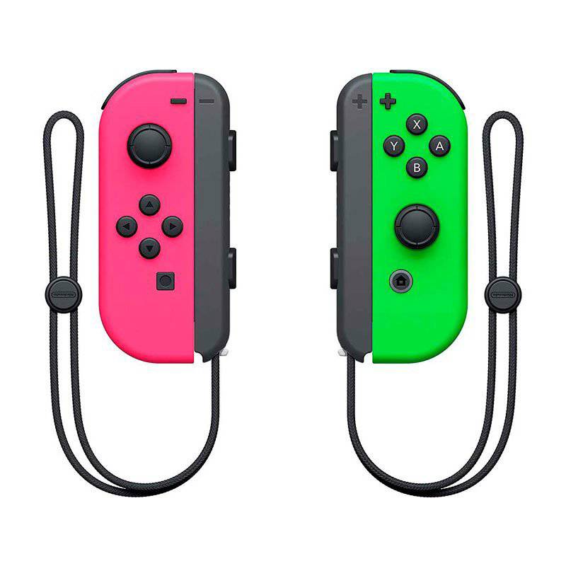 NINTENDO - Controles Nintendo Switch Joy-Con Green/Pink
