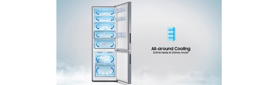 Samsung Refrigerador Bottom Freezer 290 Lt.