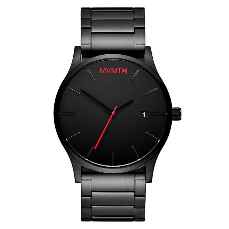 MVMT - Reloj Hombre Classic Black Link 45 mm