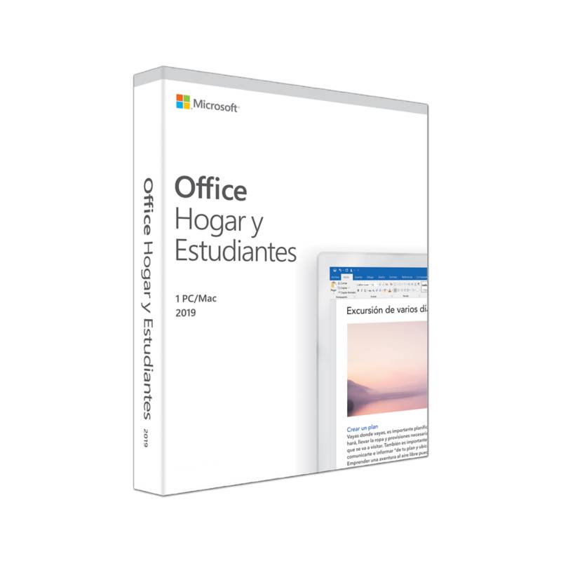 MICROSOFT - Office Home And Student 2019 Mac Y Pc