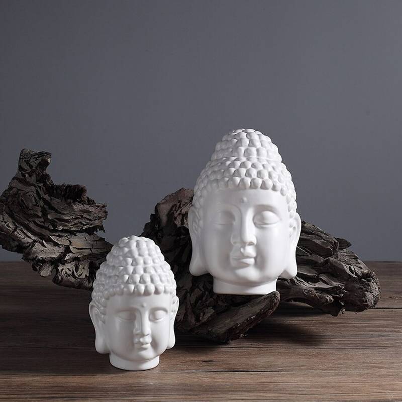 SOHOGAR - Budha cerámica 14x15x18 cm