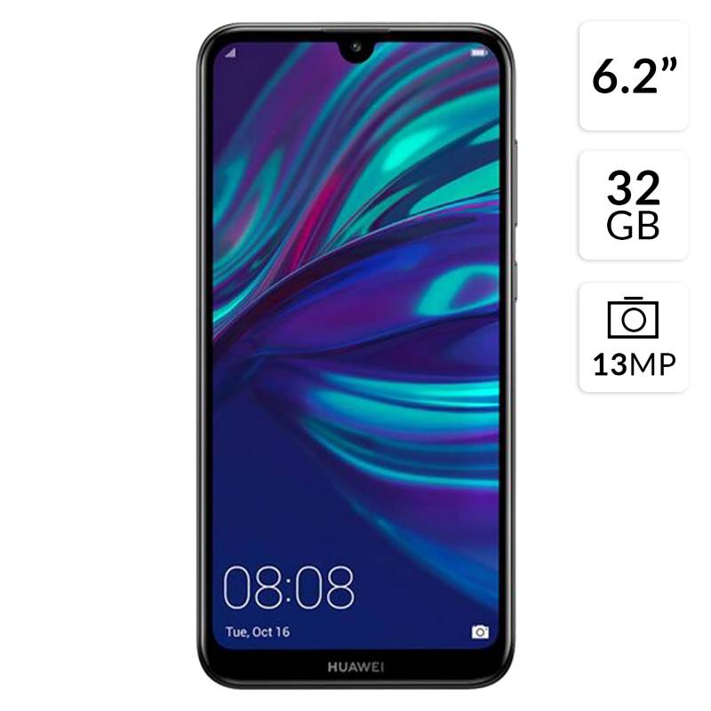 HUAWEI - Huawei Y7 2019 32GB ROM 3GB RAM Negro