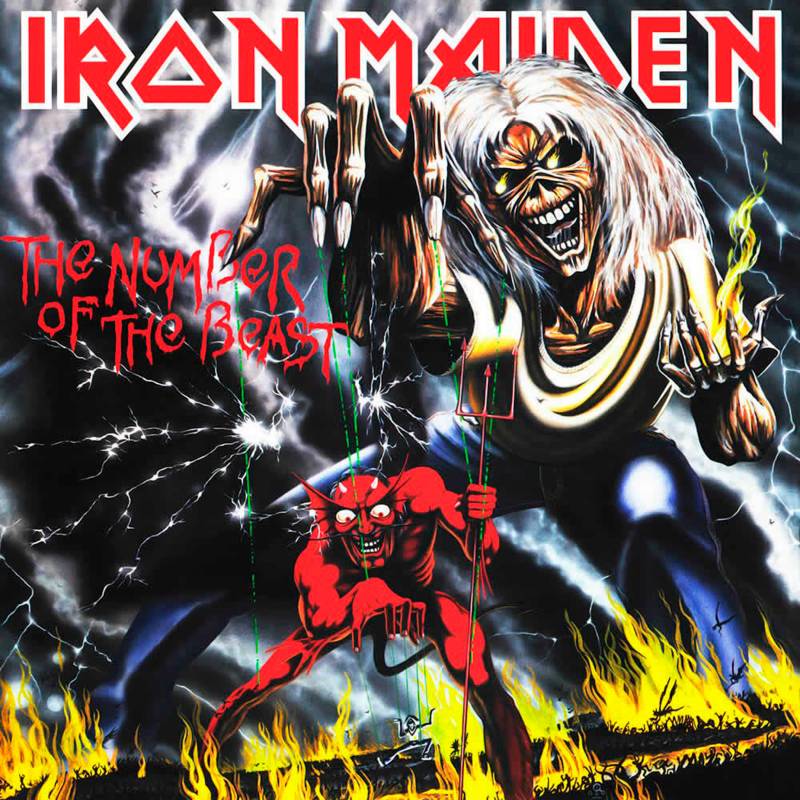 WARNER - VINILO IRON MAIDEN - THE NUMBER OF THE BEAST