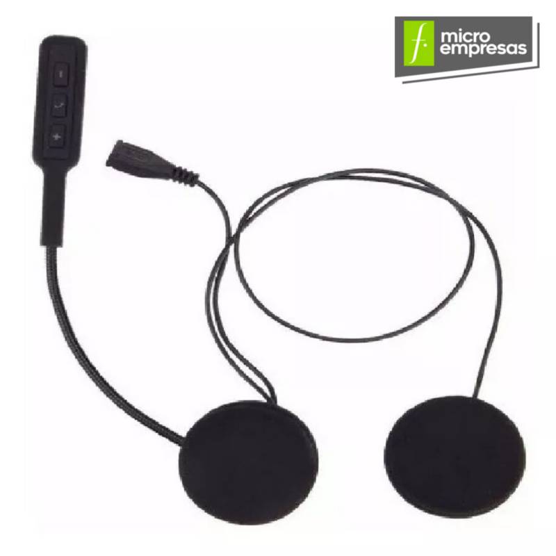 Generico - Bluetooth Para Casco De Moto C/ Microfono Flexible