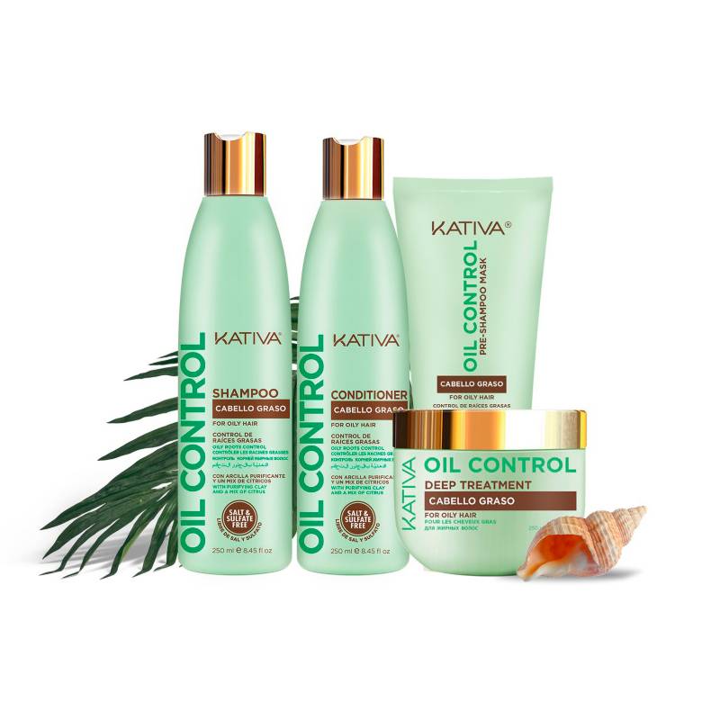 KATIVA Pack Tratamiento Oil Control Pelo Graso Kativa