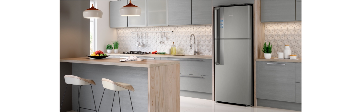 Modernidad y elegancia para tu cocina con el refrigerador Fensa DF56S