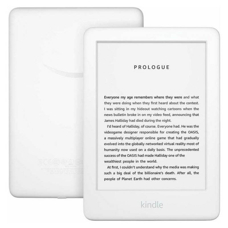 Amazon - Amazon Kindle E-Reader 6 Luz Incorporada White 4GB