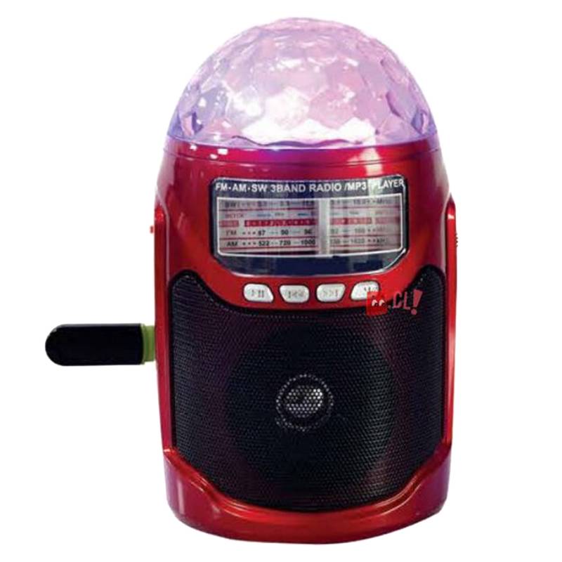 Ripley - PARLANTE BLUETOOTH PORTATIL CON ENTRADA SD/USB/ RADIO FM. RED