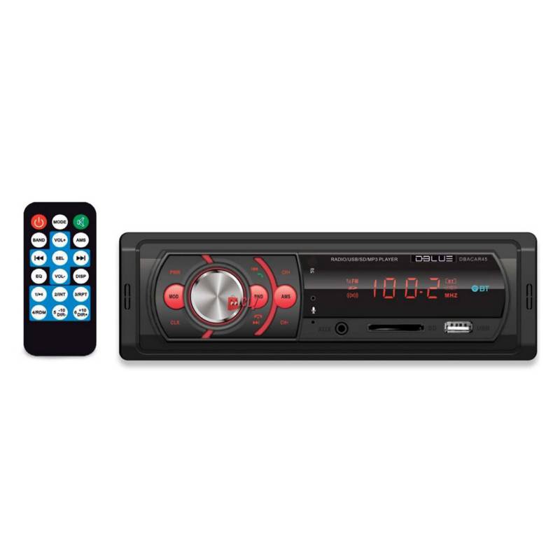 Dblue - Radio Automóvil Bluetooth Usb-Sd-Control