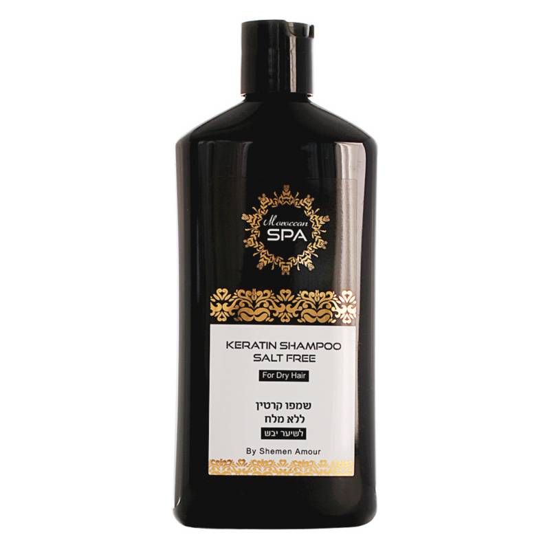 Moroccan Spa - Shampoo Pro Keratin Salt-Free para Cabello Seco 400Ml