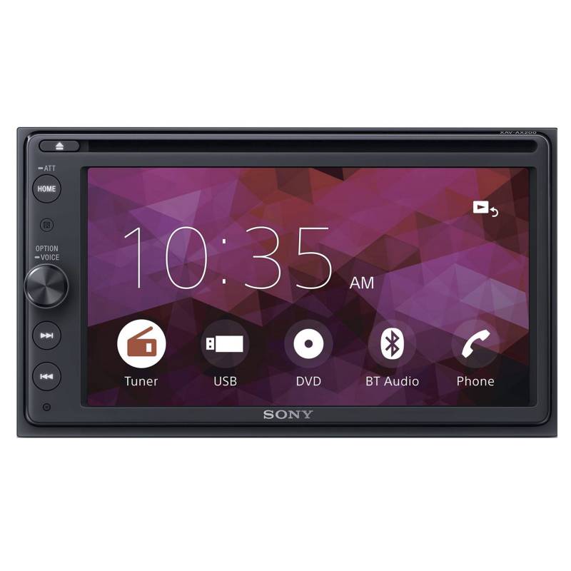 SONY - Radio de Auto Android Car Play Xav-Ax200