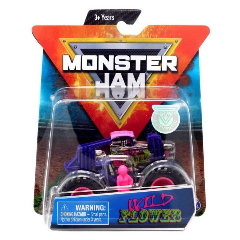 Spin Master - Monster Jam Wild Flower- Escala 1:64