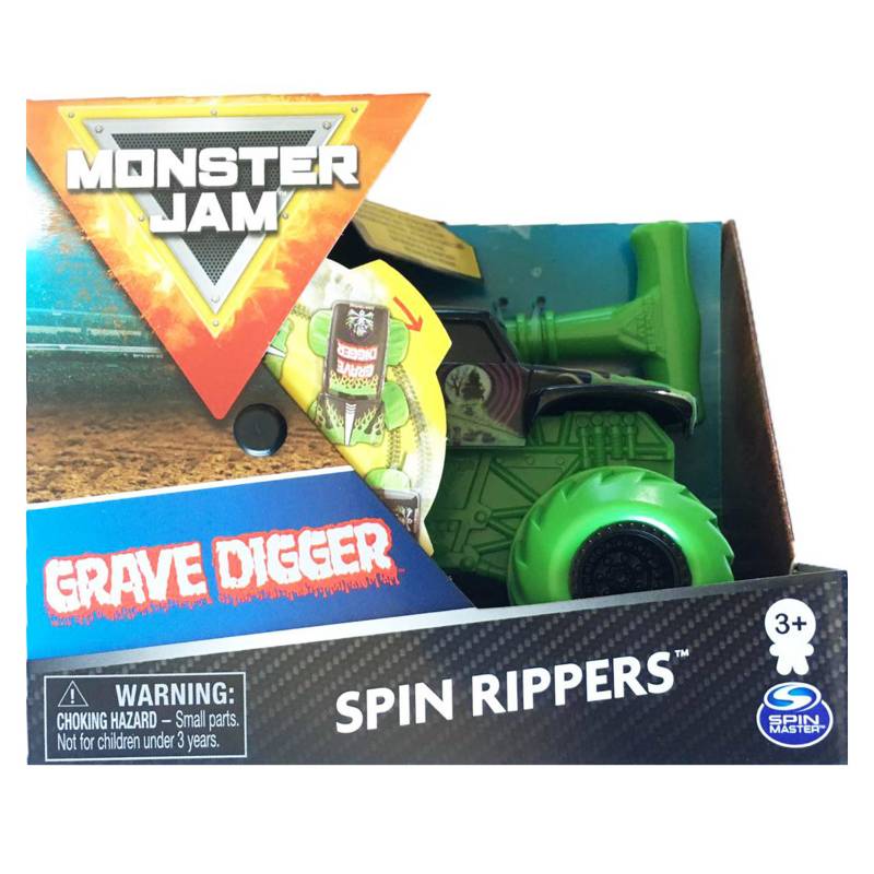 Spin Master - Monster Jam -Grave Digger-Escala 1:43-Spin Rippers