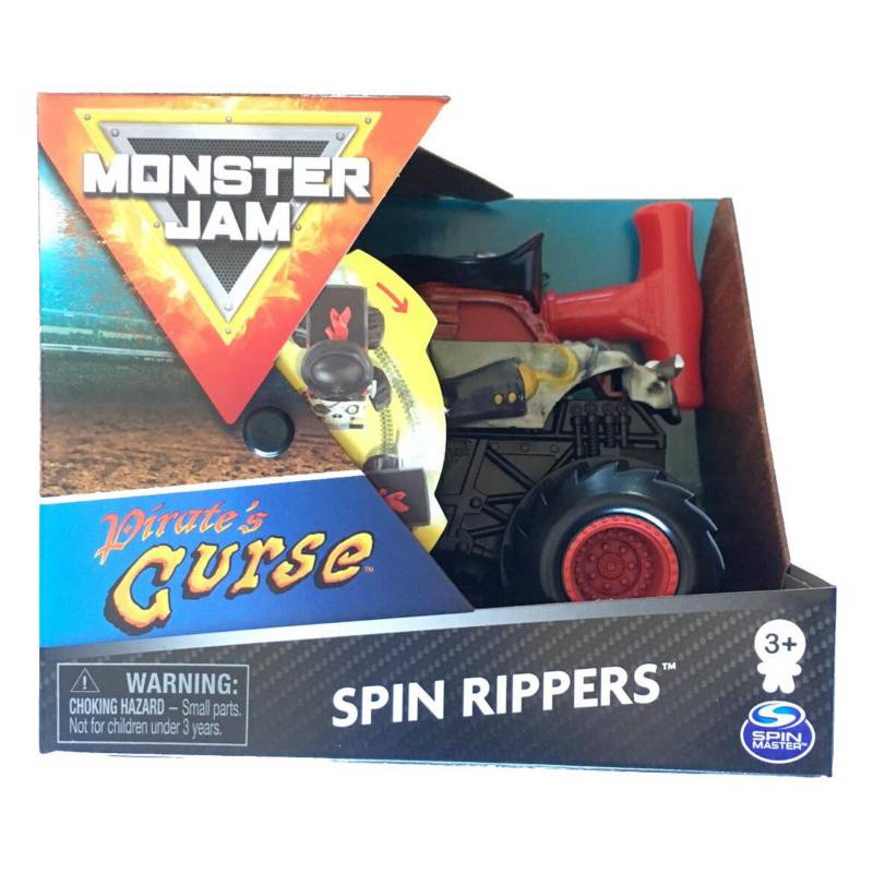 Spin Master - Monster Jam-Pirates Curse-Escala 1:43-Spin Rippers