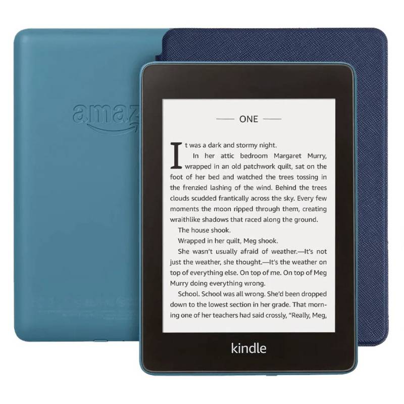 AMAZON - Kindle Paperwhite Waterproof azul  Funda Azul