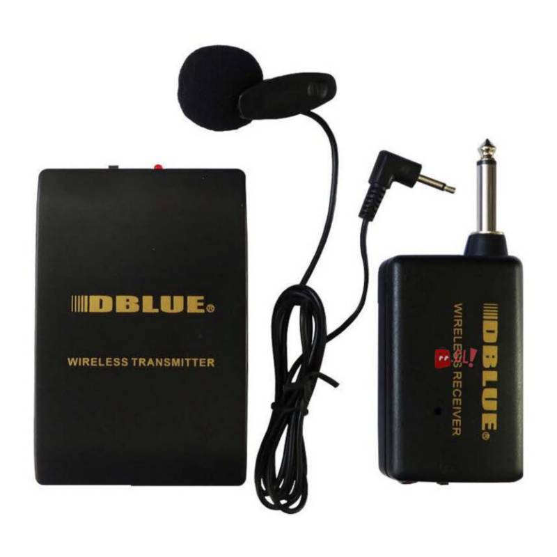 Dblue - Micrófono Inalámbrico Solapa Receiver Puntostore