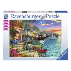 RAVENSBURGER - Ravensburger Puzzle Orilla de Grecia 1000 Piezas