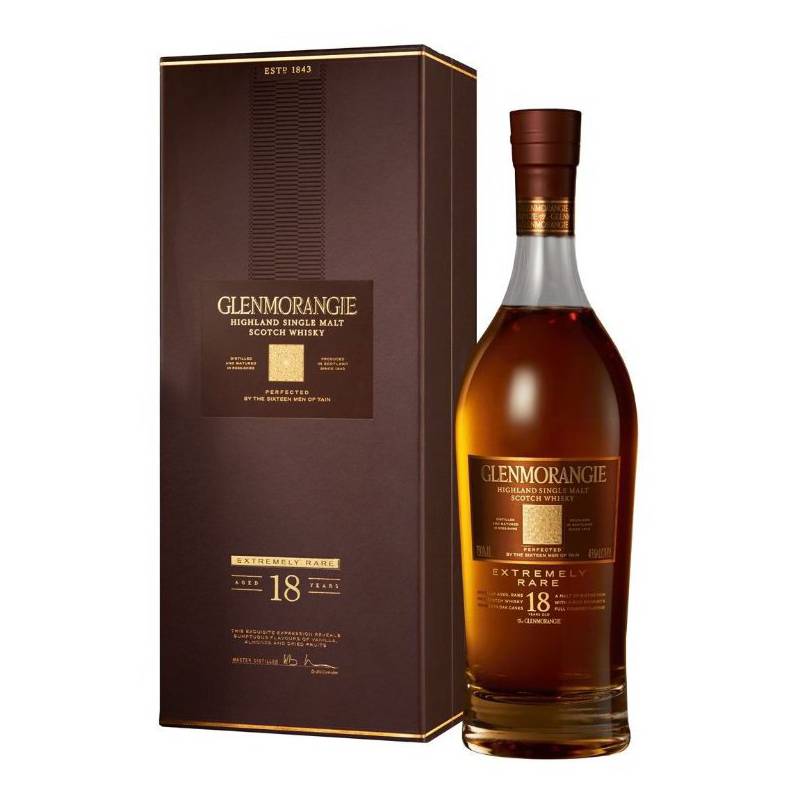 GLENMORANGIE - Glenmorangie 18 Años. WHISKY S.MALT 40 750 ml
