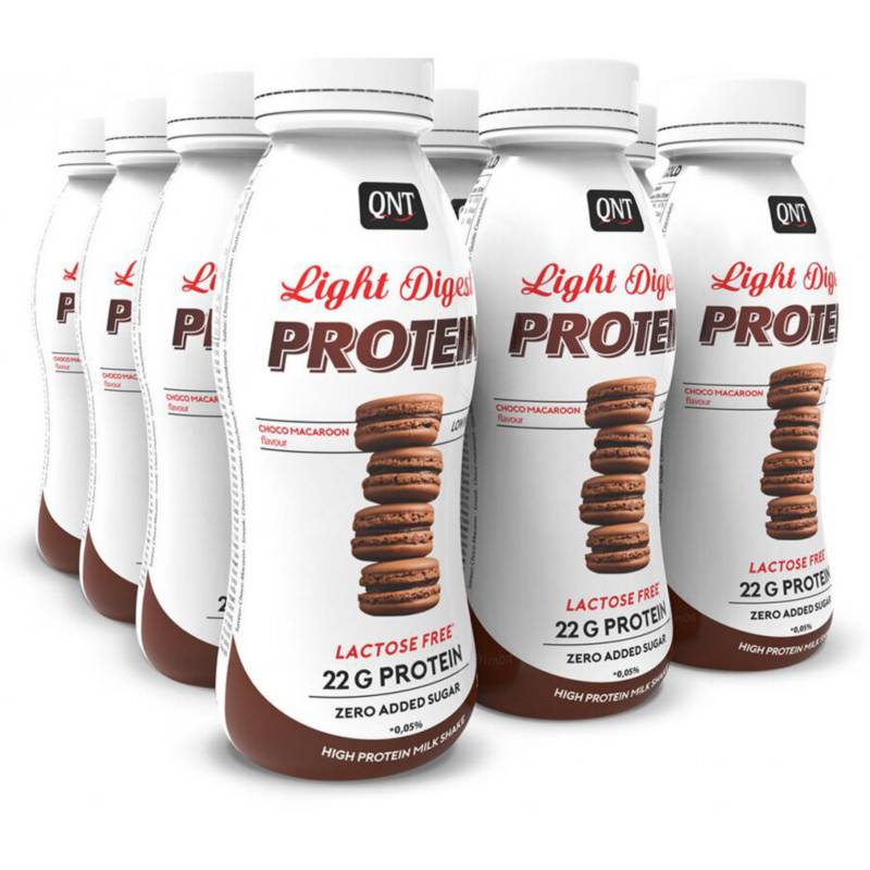 QNT - Bandeja De 12 Shakes Proteína Chocolate 310 Ml