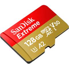SANDISK - SANDISK MICRO SD EXTREME 128GB