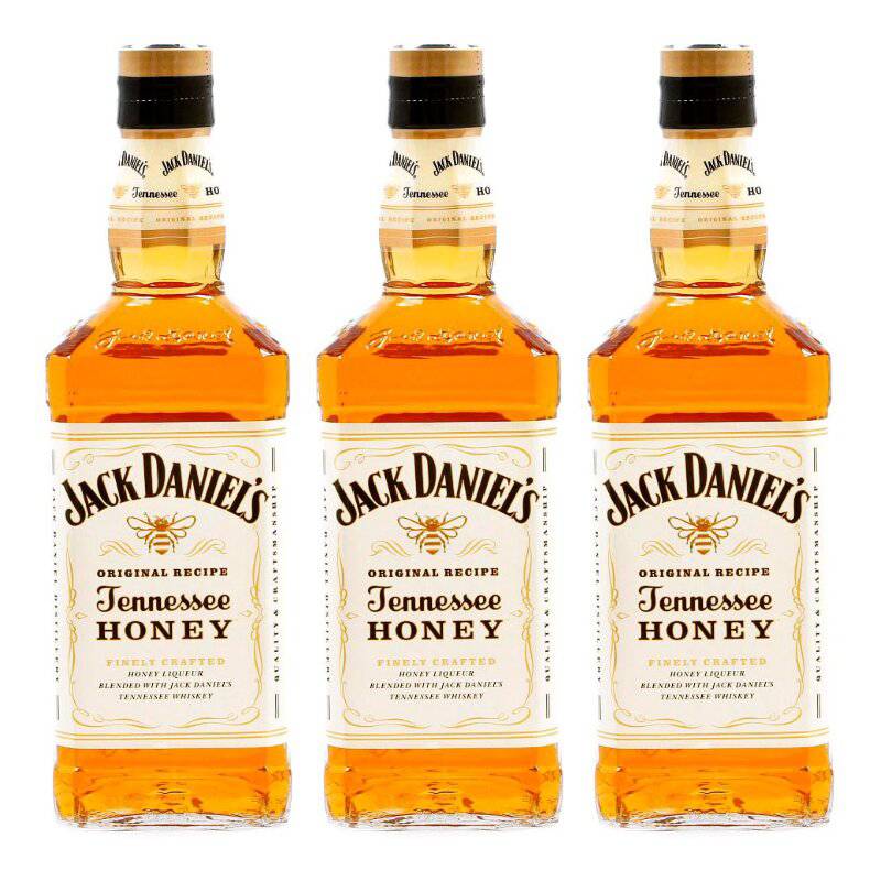 JACK DANIELS - 3 Jack Daniels Honey