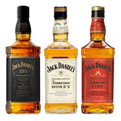 JACK DANIELS - Mix Jack Daniels Tradition N7  Honey  Fire