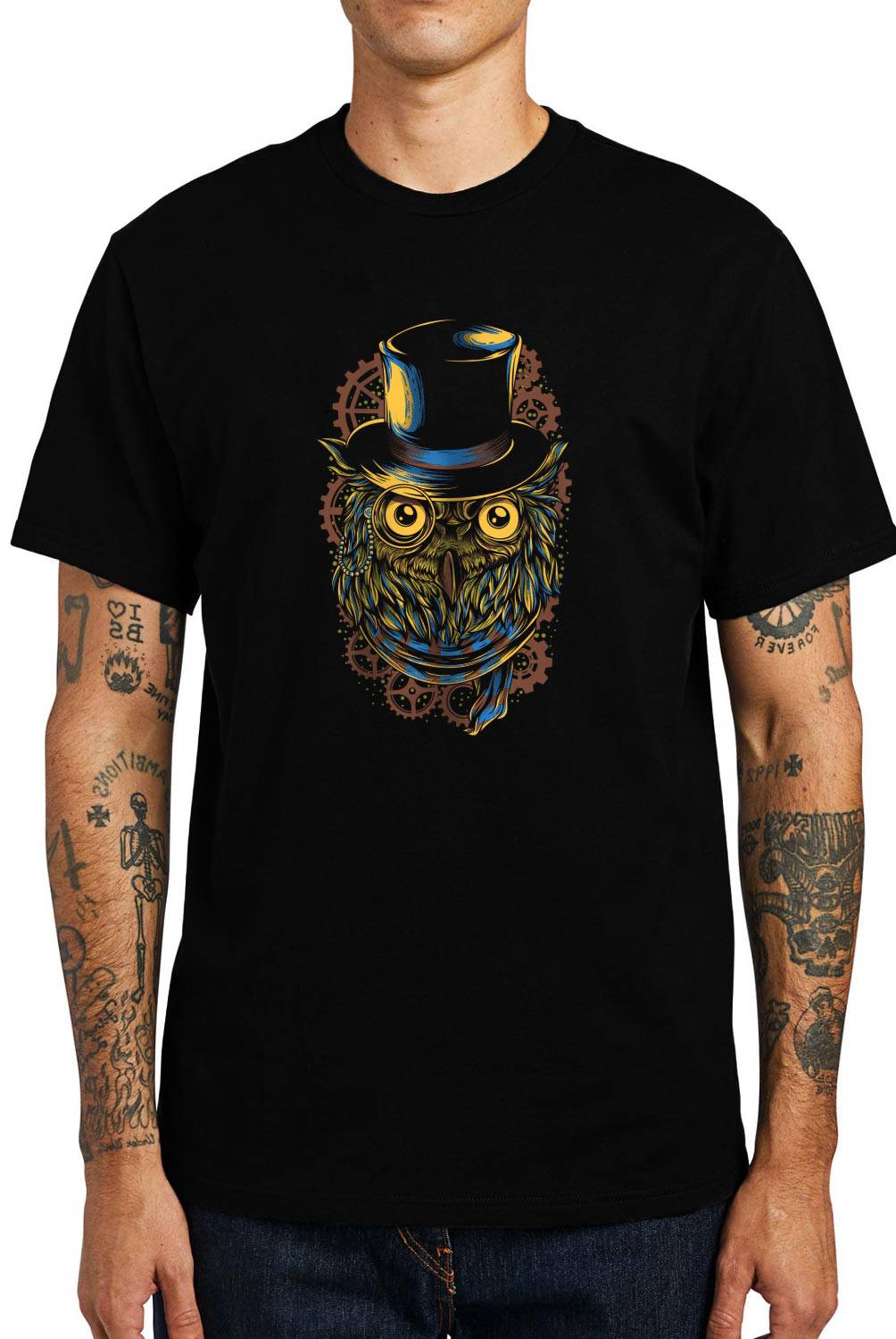 GET OUT - Polera Steampunk Owl
