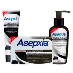 ASEPXIA - Asepxia Pack 2 Limpieza Carbón