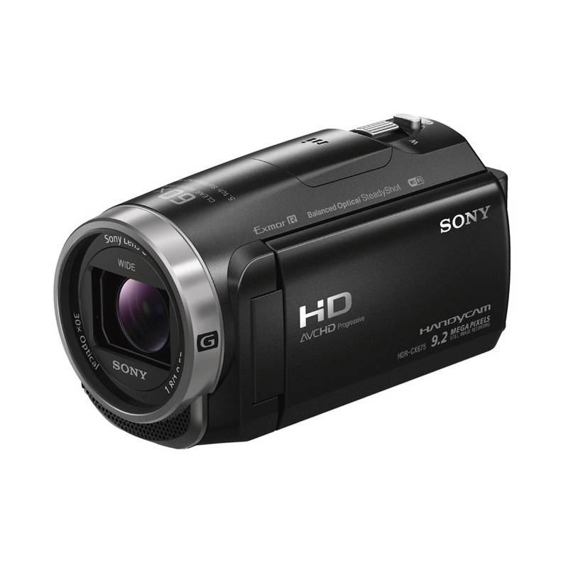 SONY - Cámara Video Full HD Sensor Exmor R HDR-CX675