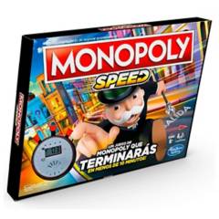 HASBRO - Monopoly Speed Juego de Mesa