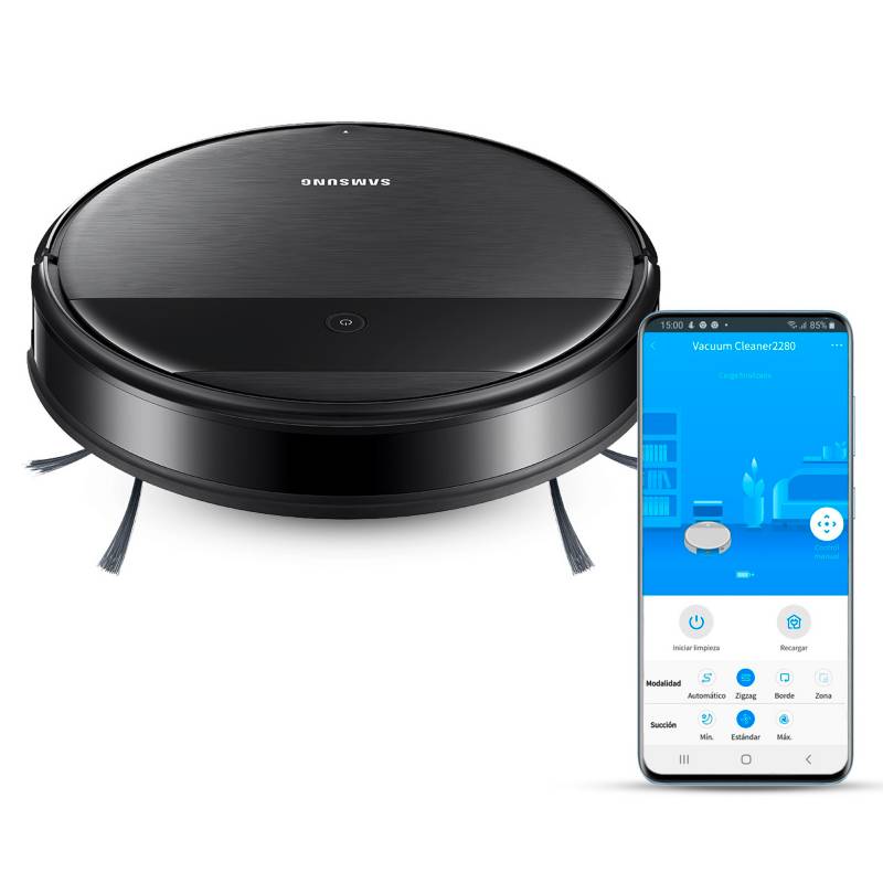 SAMSUNG Aspiradora Robot Samsung Trapeadora Powerbot Conexión Wi
