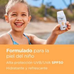 ISDIN - Protector Solar Pediatrico Facial Fusion Water SPF50 50ml