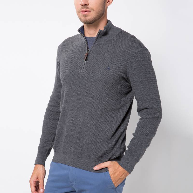  - SWEATER ML SP LV HENRY CHARCOAL MEL H150R S