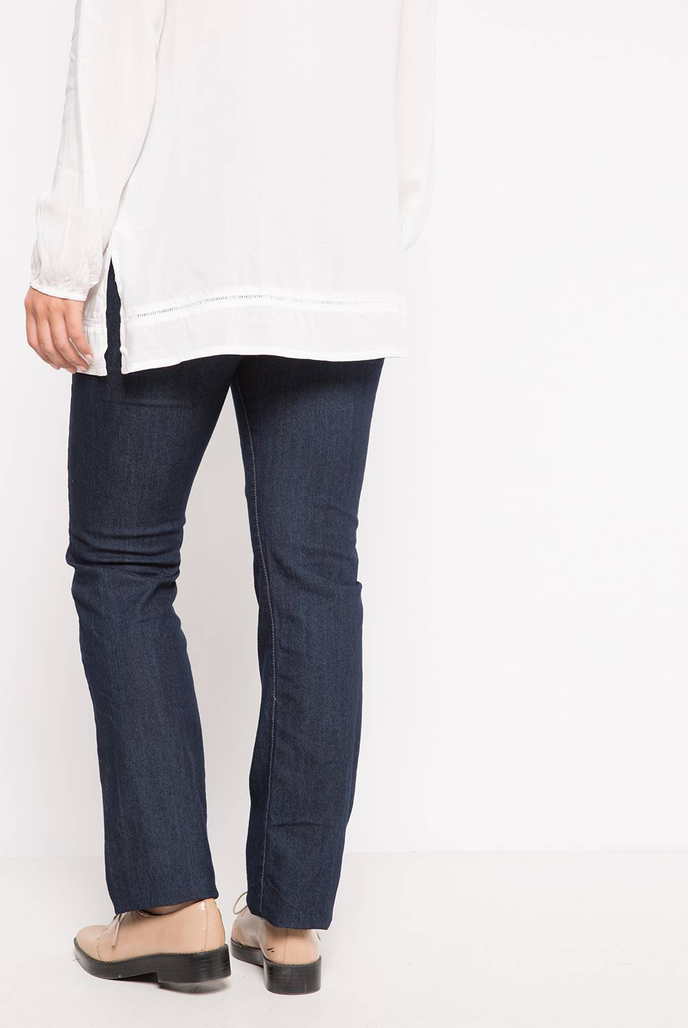 NEWPORT - Newport Jeans Denim Recto Tiro Alto Mujer