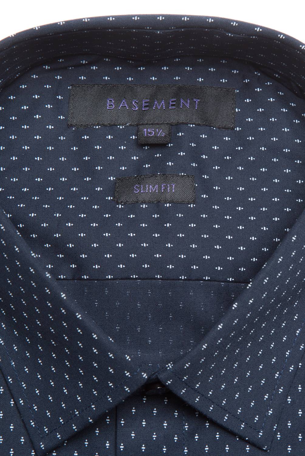 BASEMENT - Camisa de Vestir Slim Fit