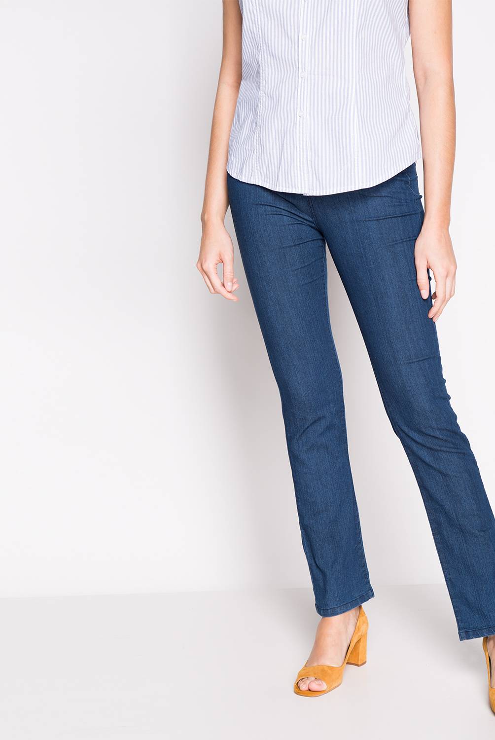 NEWPORT - Newport Jeans Recto Tiro Medio Mujer