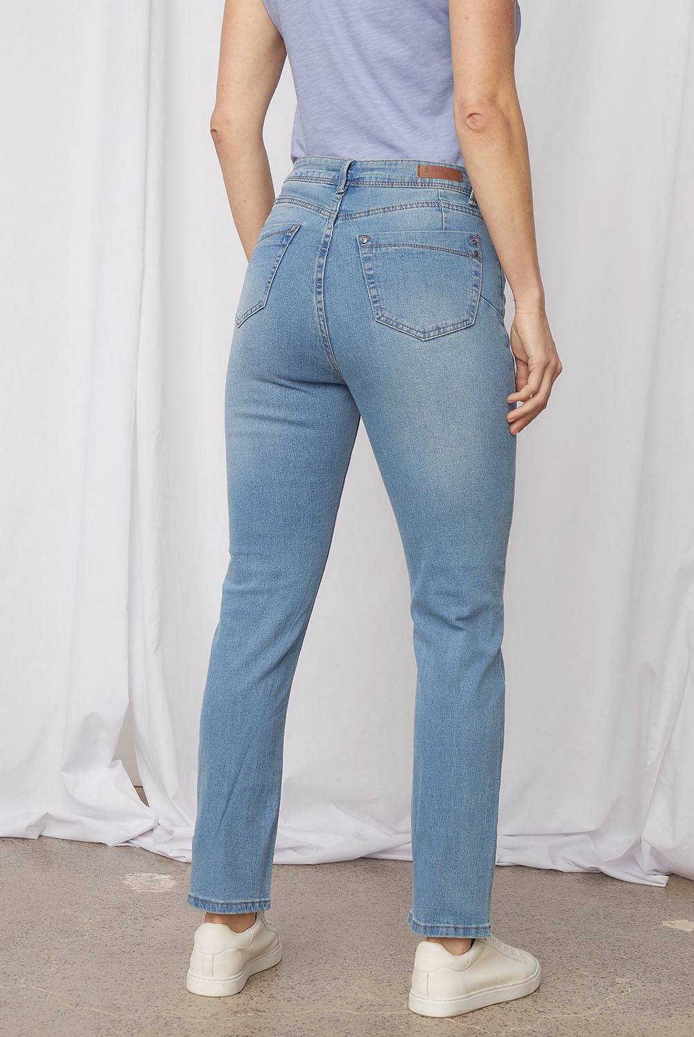 NEWPORT - Jeans Skinny Tiro Alto Mujer Newport