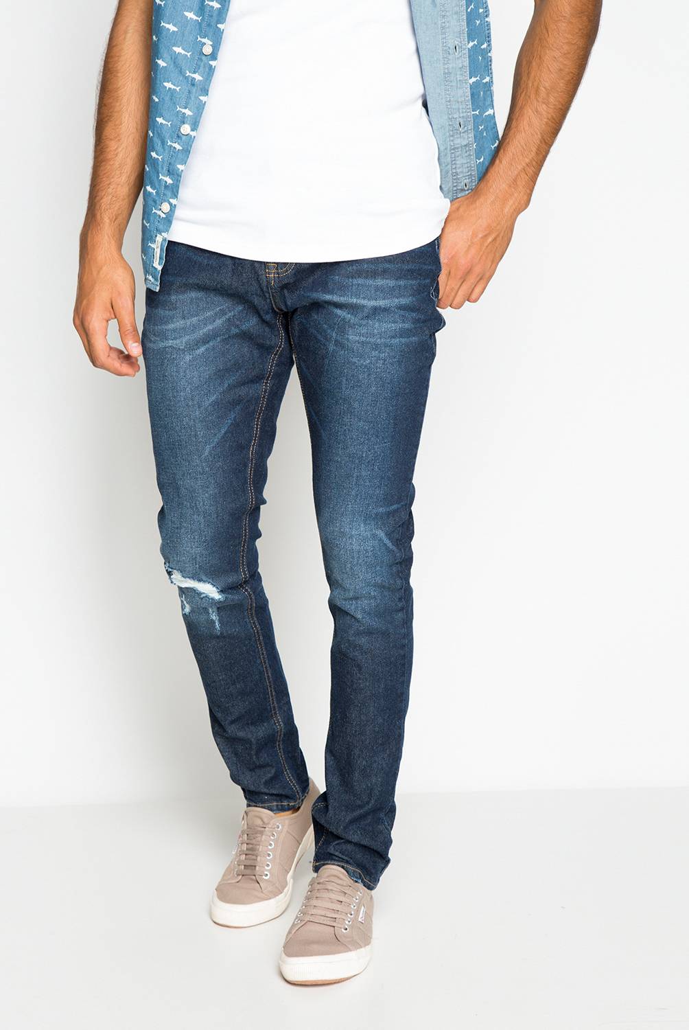 BEARCLIFF - Bearcliff Jeans Slim Fit Hombre