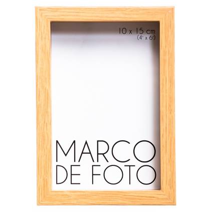 Marco de Foto Plano Madera 15x20 cm MICA