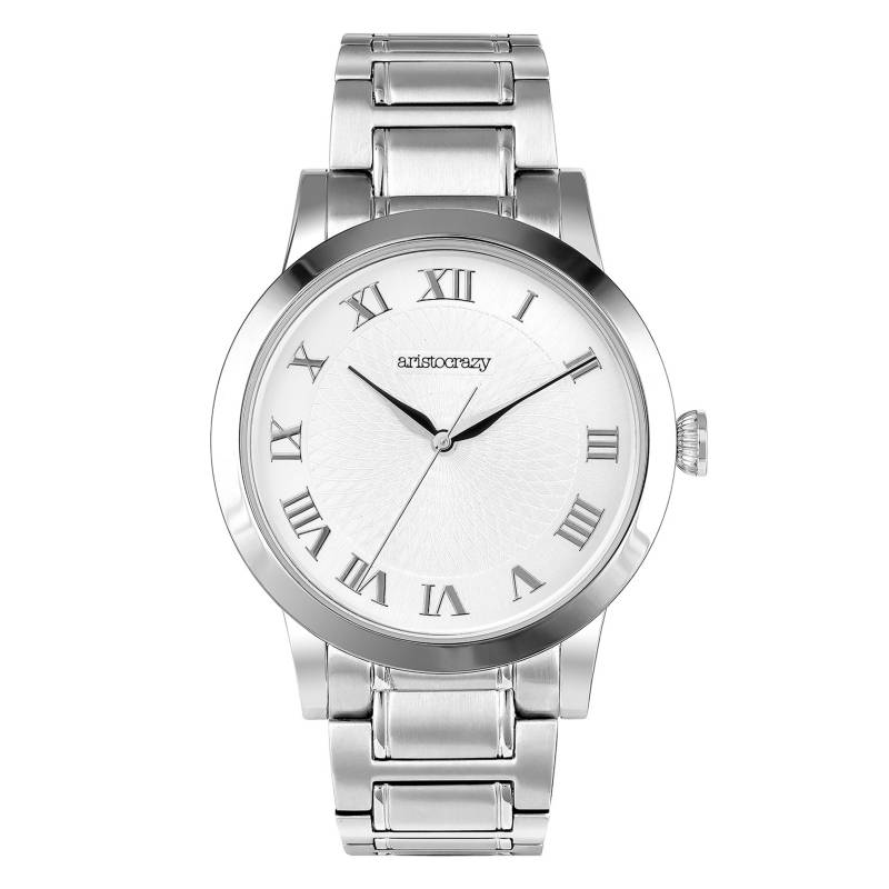  - WA-44QWHITE DIAL AND STEE