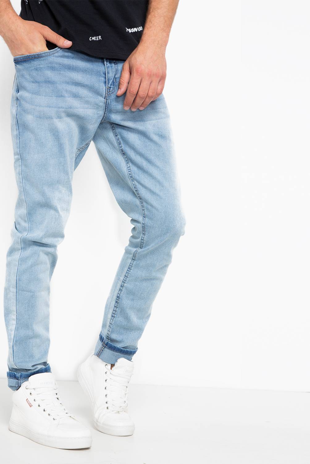 BEARCLIFF - Jeans Basico Super Skinyy Hombre Bearcliff