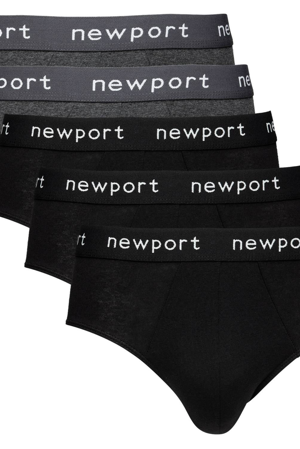 NEWPORT - Pack de 5 Slip de Algodón Hombre