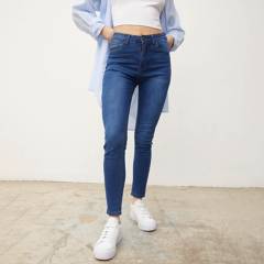 SYBILLA - Sybilla Jeans Skinny Tiro Medio Mujer