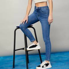 AMERICANINO - Americanino Jeans Denim Skinny Tiro Alto Mujer
