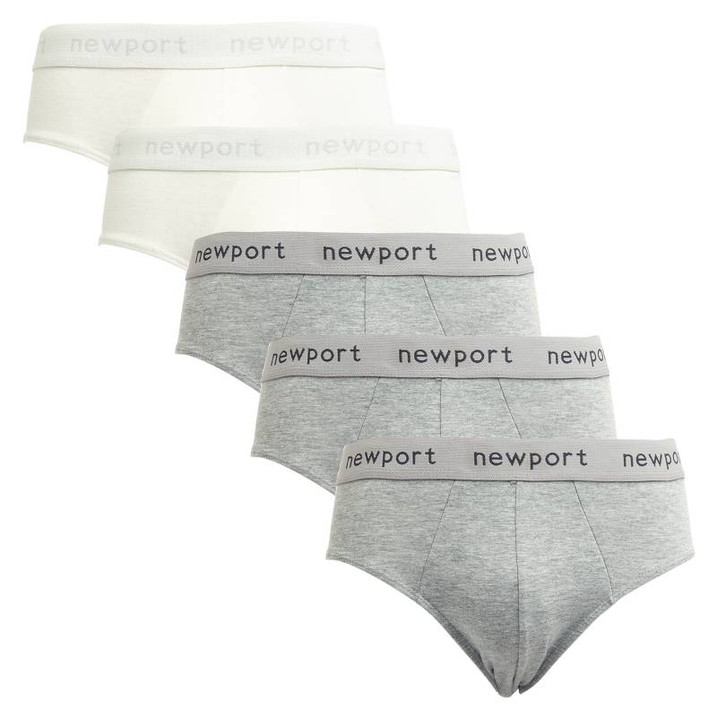 NEWPORT - Newport Pack De 5 Slip Algodón Hombre