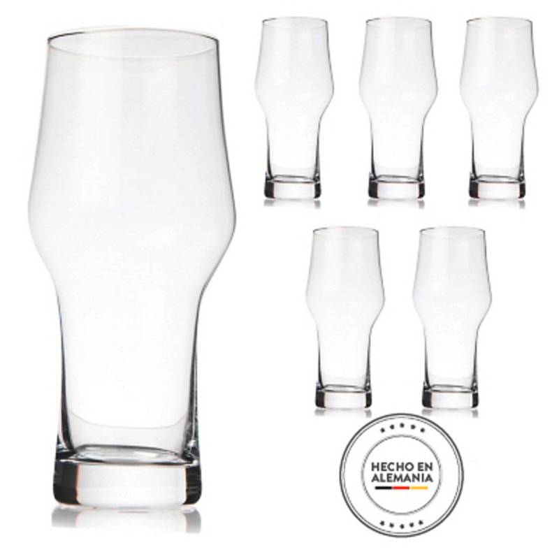 SCHOTT ZWIESEL - Vasos De Cerveza Set 6 Cristal Beer Glasses 543ml
